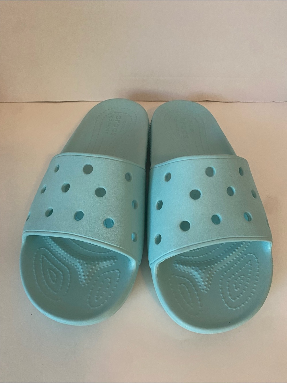CROCS Classic Slide Ice Blue Sandals